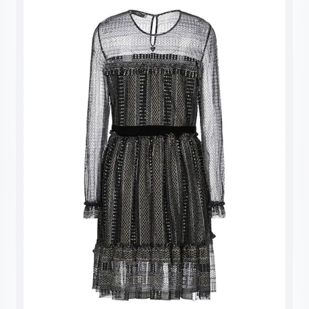 Twinset Milano black and gold dress
